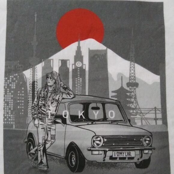 Roger Taylor Limited Edition Taylored Of London Tokyo Japan T-shirt w/ Tote Bag - Picture 2 of 9